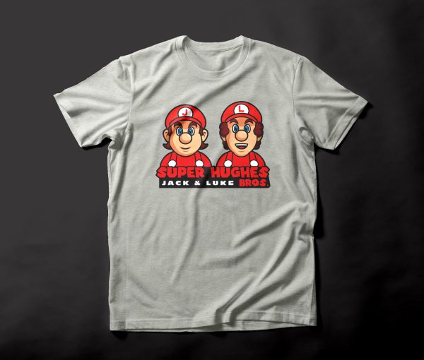 Super Hughes Bros. Tee - Jack & Luke Hughes - Image 5