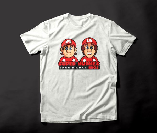 Super Hughes Bros. Tee - Jack & Luke Hughes