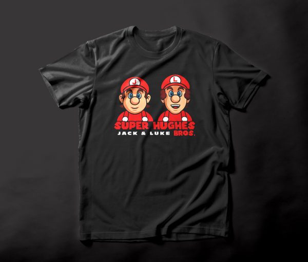 Super Hughes Bros. Tee - Jack & Luke Hughes - Image 4